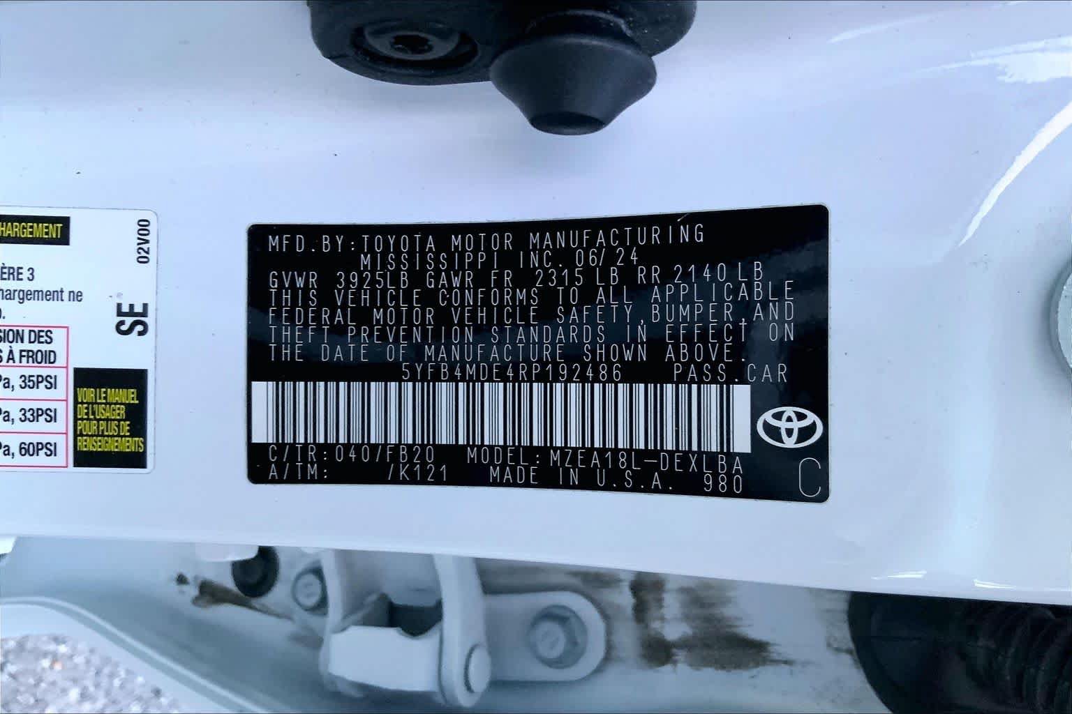 Used 2024 Toyota Corolla LE FWD image 29