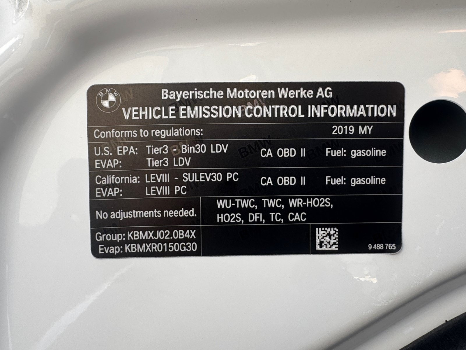 Used 2019 BMW 530i w/ Convenience Package RWD image 20