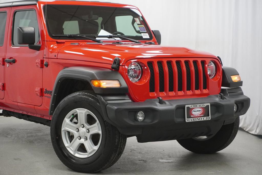 Used 2022 Jeep Wrangler Unlimited Sport image 3