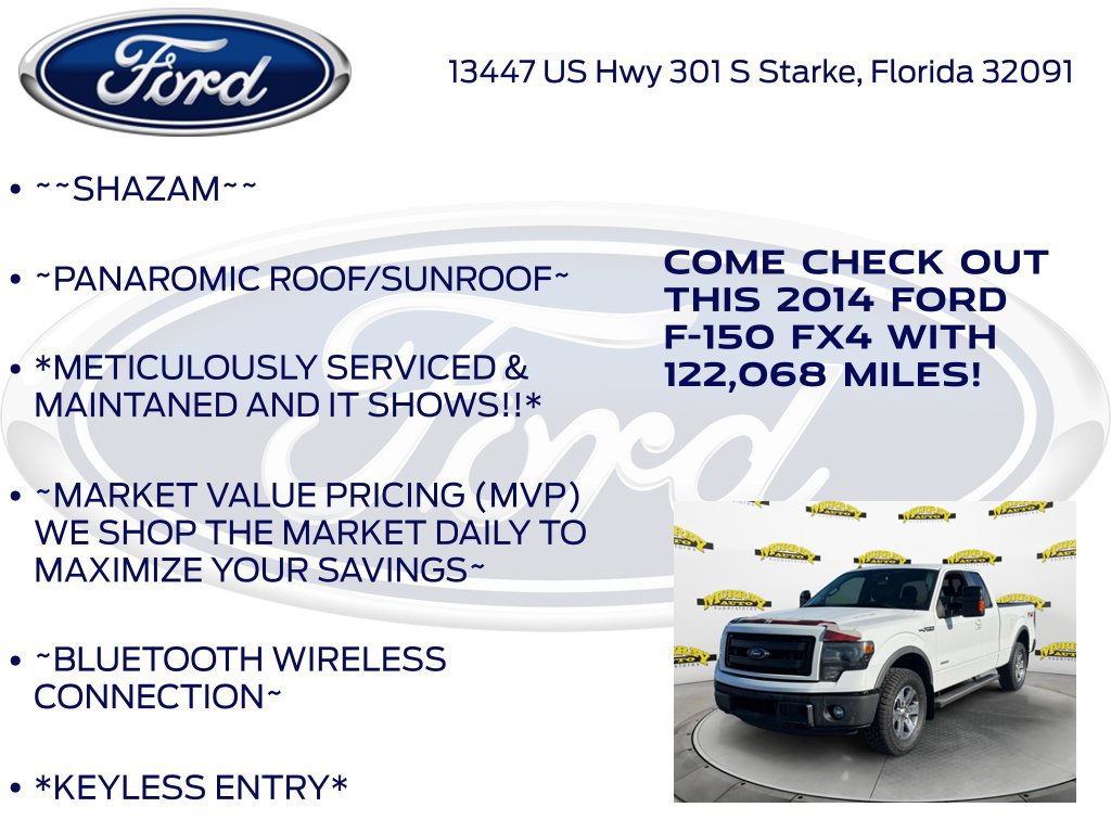 Used 2014 Ford F150 FX4 w/ Equipment Group 402A Luxury AWD/4WD image 5