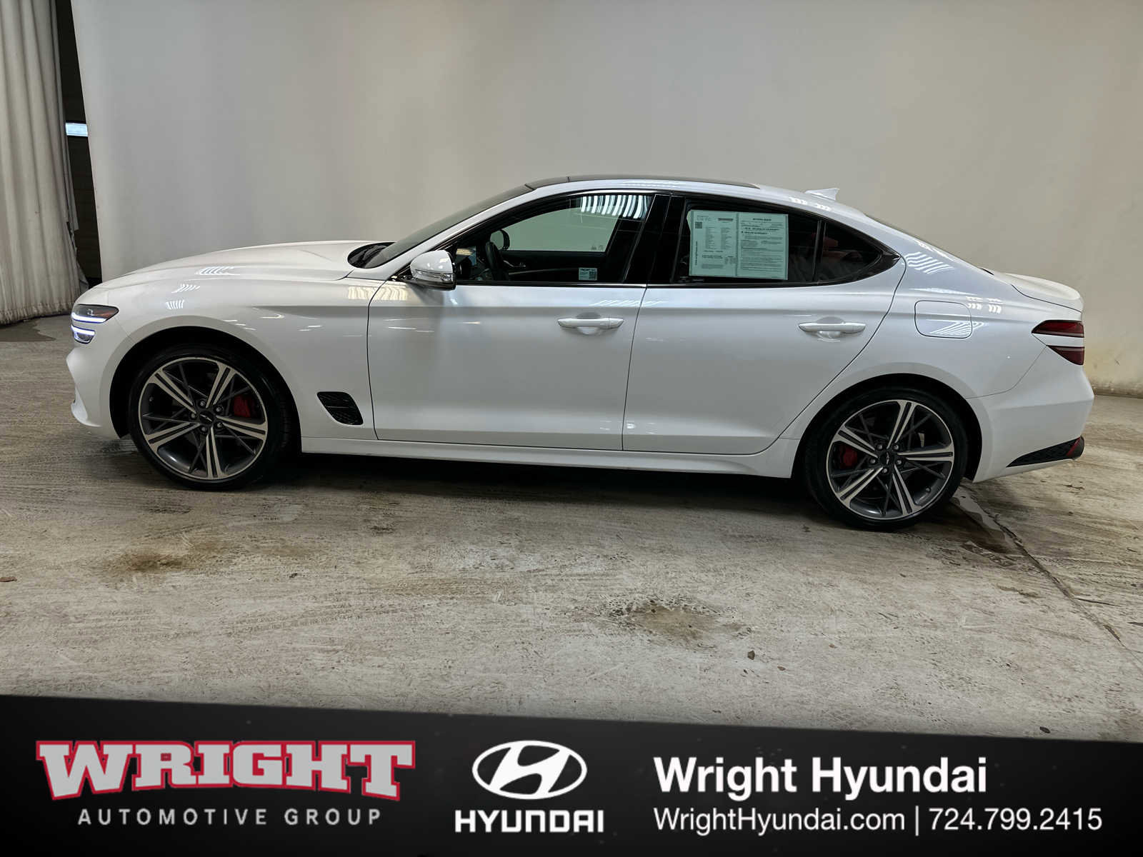 Certified 2025 Genesis G70 2.5T w/ Sport Prestige Package image 7