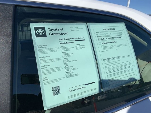 Used 2012 Toyota Camry XLE image 33