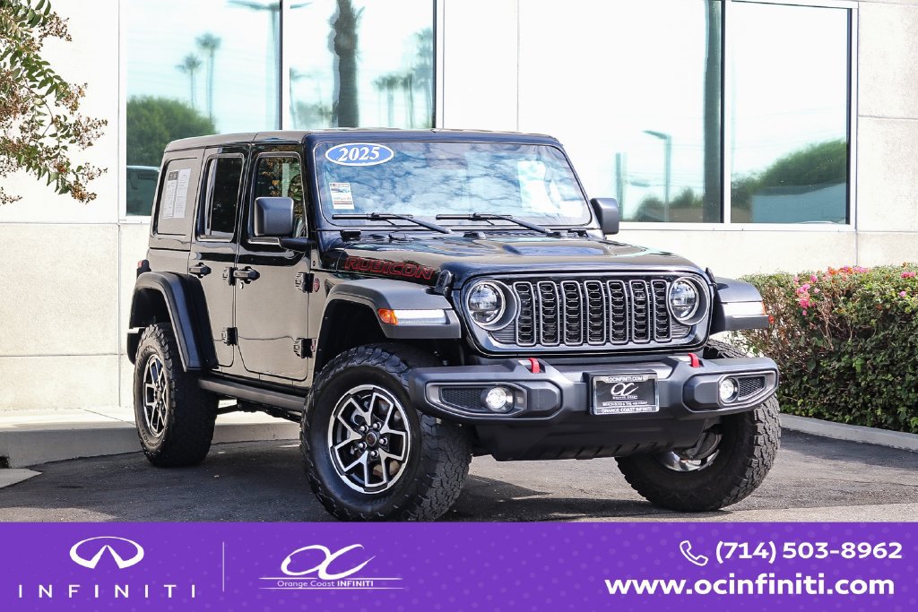 Used 2025 Jeep Wrangler Unlimited Rubicon AWD/4WD image 1