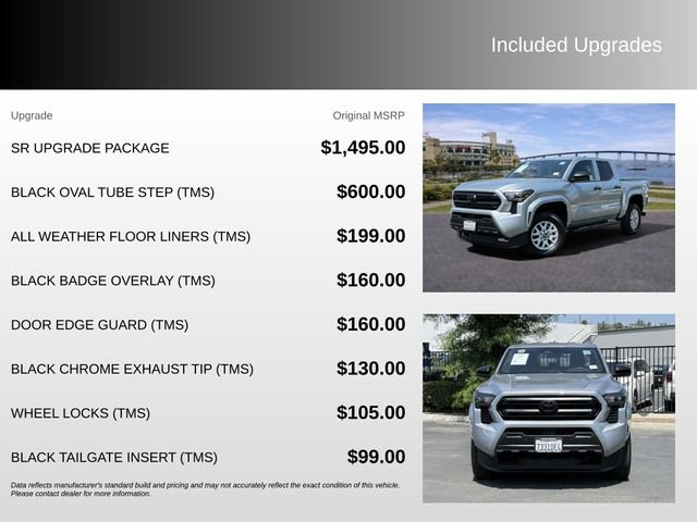 Used 2025 Toyota Tacoma SR w/ SR Upgrade Package RWD image 5