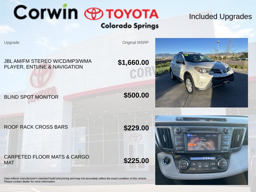 Used 2013 Toyota RAV4 Limited AWD/4WD image 4
