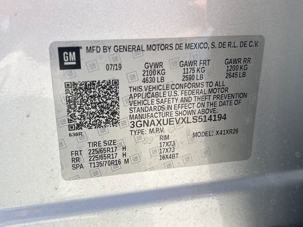 Used 2020 Chevrolet Equinox LT AWD/4WD image 34