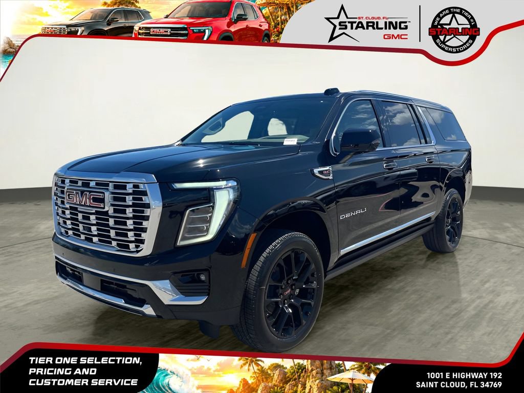 New 2026 GMC Yukon XL Denali w/ Sun & Power Step Package