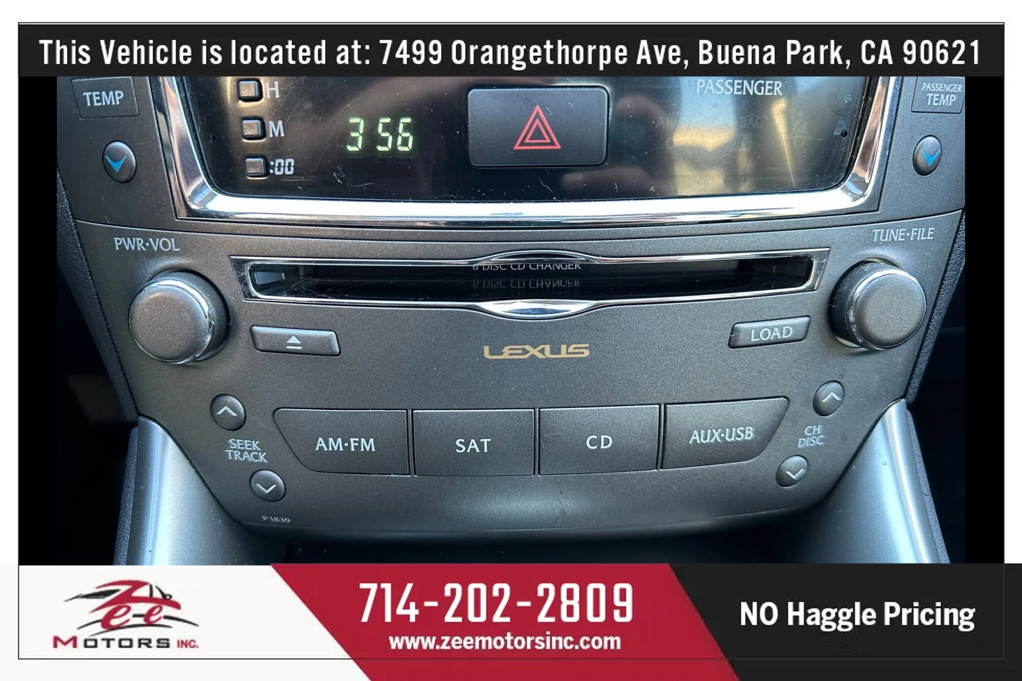 Used 2012 Lexus IS 250 IS 250 Sedan 4D w/ Premium Pkg Value Edition image 33