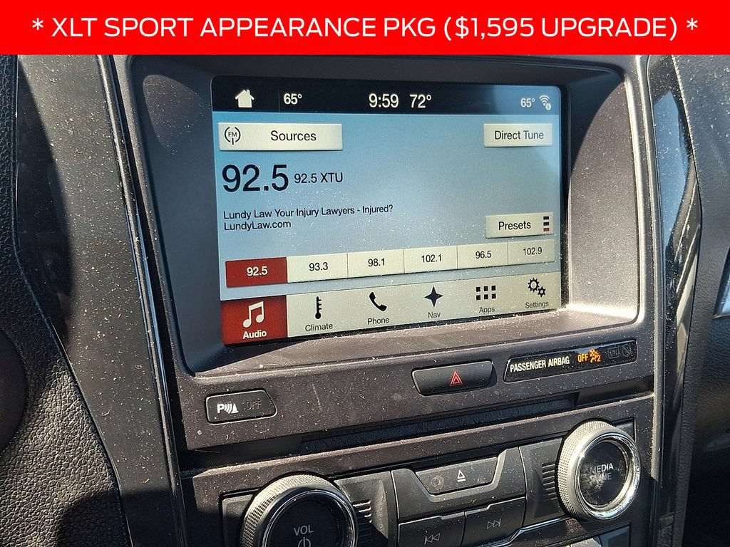 Used 2017 Ford Explorer XLT w/ Equipment Group 202A AWD/4WD image 19