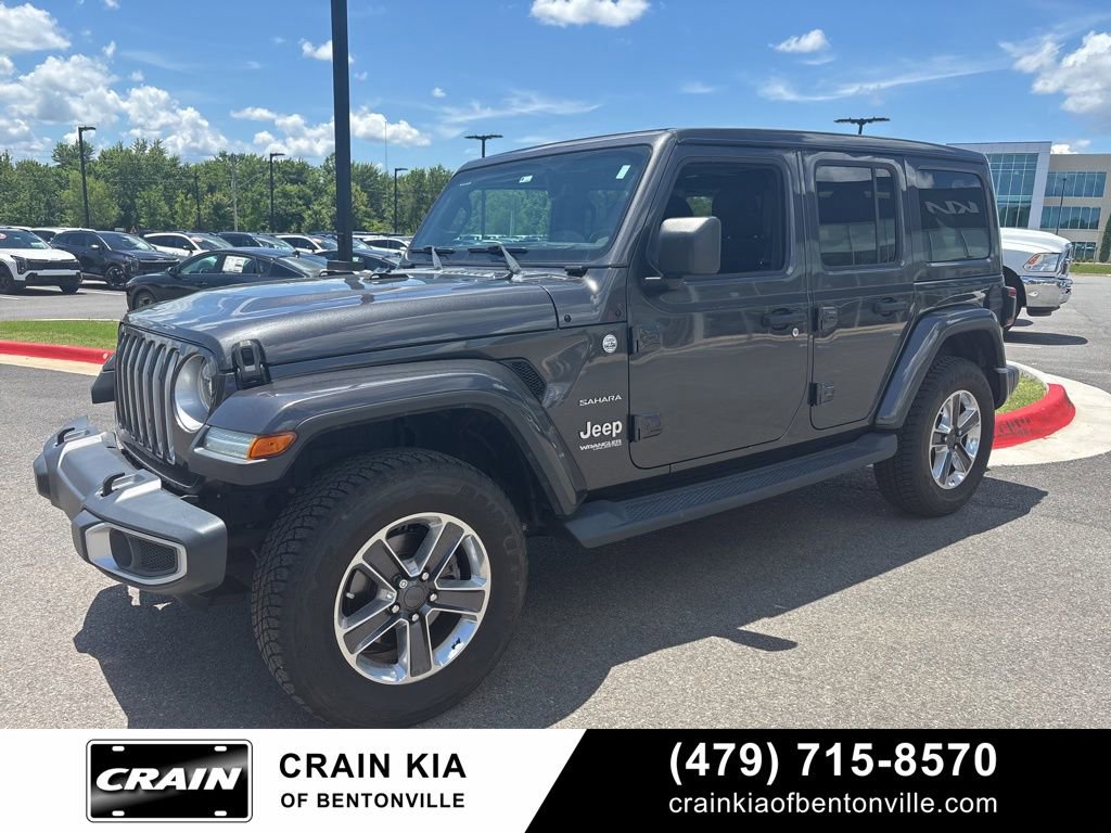 Used 2020 Jeep Wrangler Unlimited Sahara AWD/4WD image 2