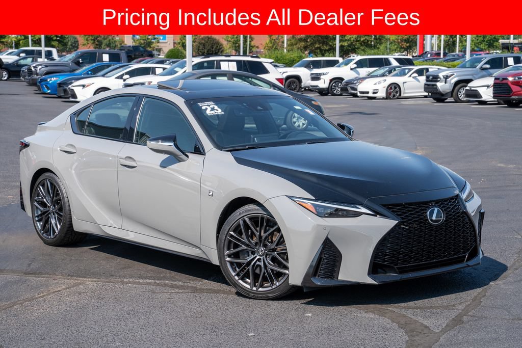 Used 2023 Lexus IS 350 F Sport w/ Accessory Package 2