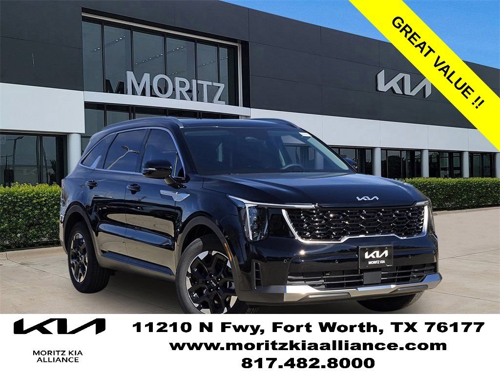New 2026 Kia Sorento S w/ S Panoramic Sunroof Package