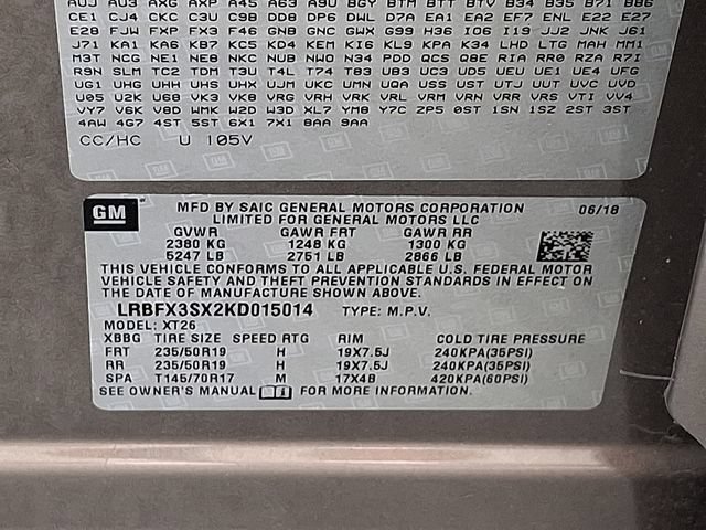 Used 2019 Buick Envision Premium w/ LPO, Cargo Package AWD/4WD image 27
