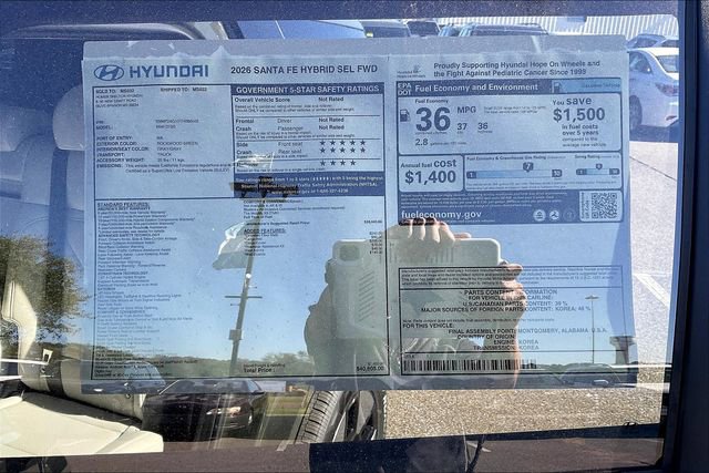 New 2026 Hyundai Santa Fe SEL image 14