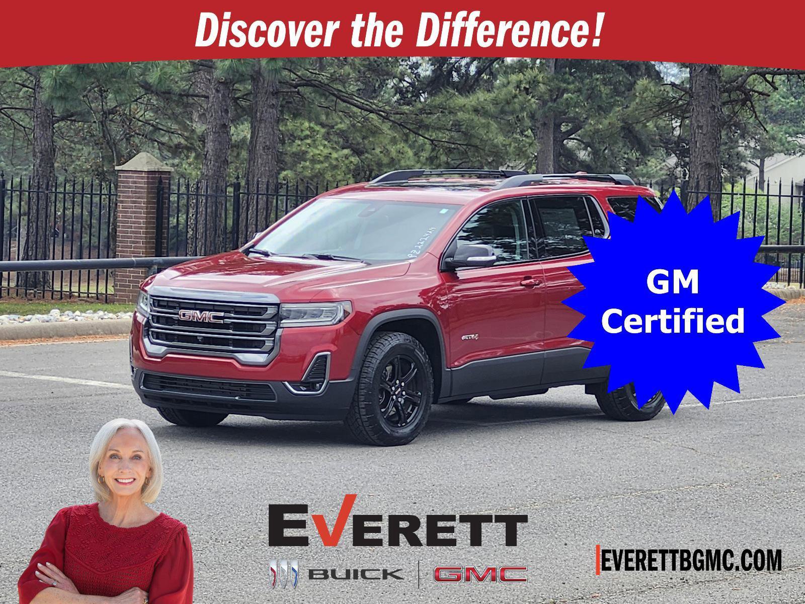 Certified 2023 GMC Acadia AT4 w/ Technology Package