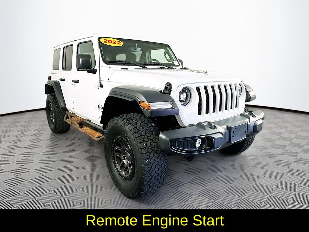 Used 2022 Jeep Wrangler Unlimited Sport AWD/4WD image 3