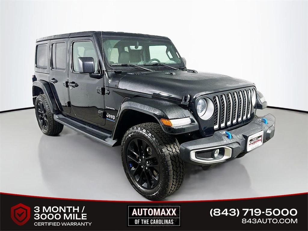 Used 2023 Jeep Wrangler Unlimited Sahara w/ Cold Weather Group image 1