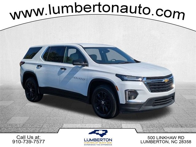 Used 2022 Chevrolet Traverse LS w/ LPO, Floor Liner Package