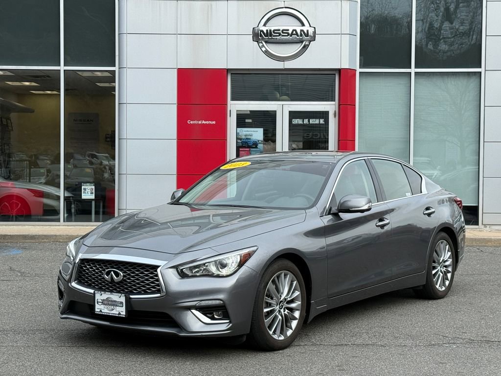 Used 2023 INFINITI Q50 Luxe w/ Cargo Package