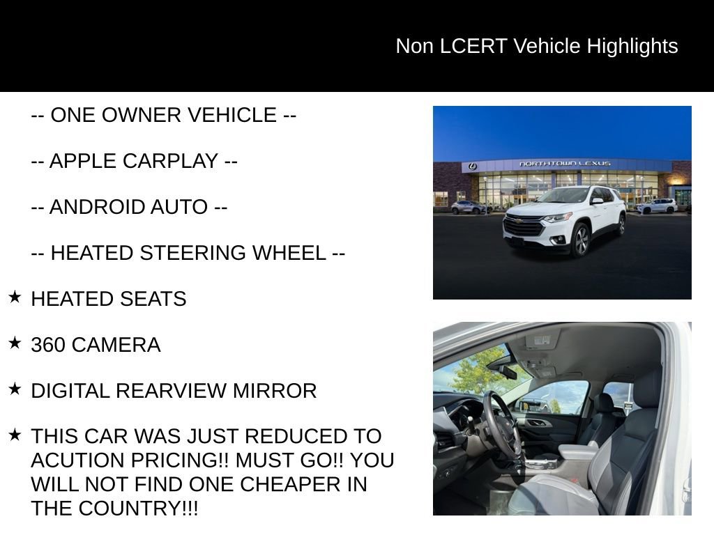 Used 2019 Chevrolet Traverse LT w/ LT Premium Package image 29