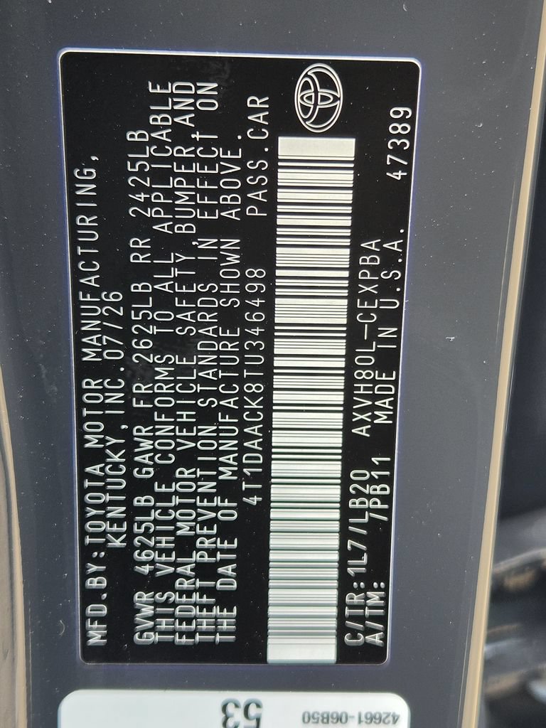 New 2026 Toyota Camry XSE FWD image 22
