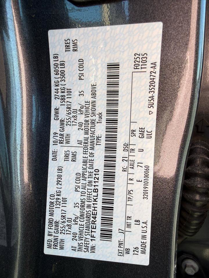 Used 2019 Ford Ranger XLT w/ Trailer Tow Package image 41