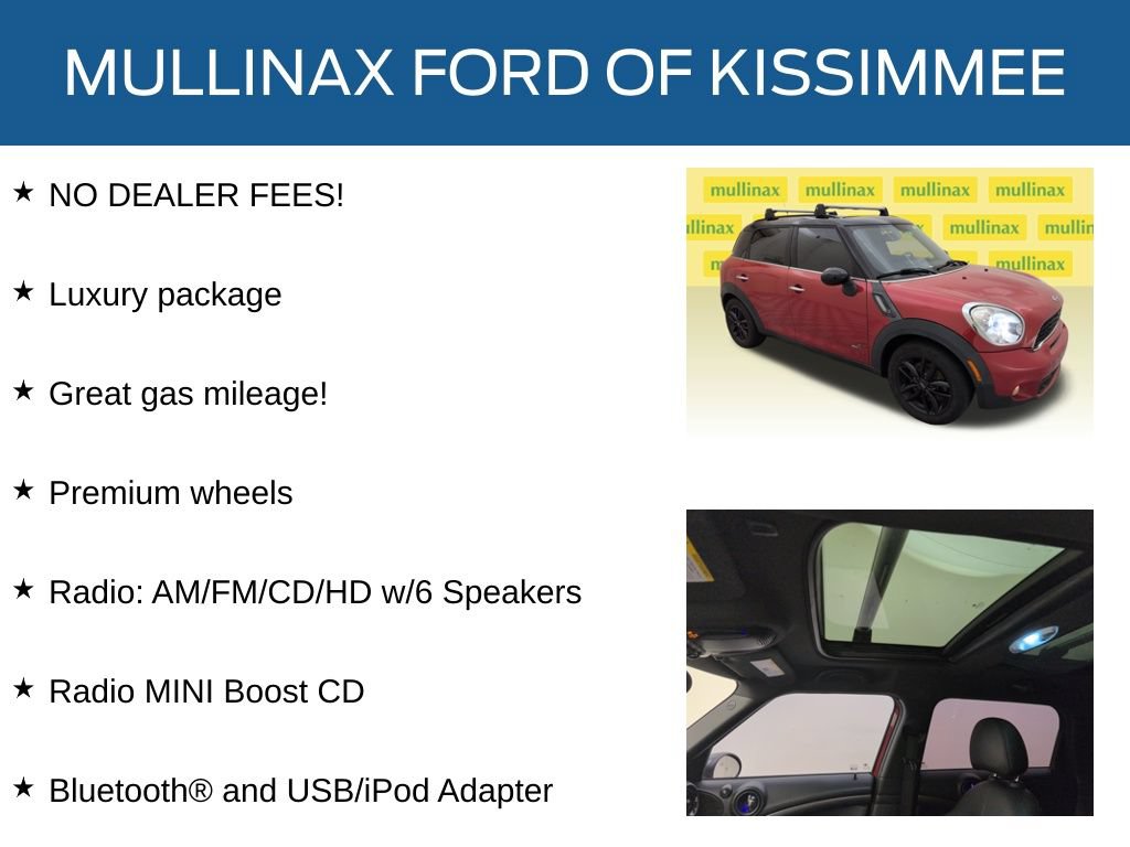 Used 2013 MINI Cooper Countryman S AWD/4WD image 10