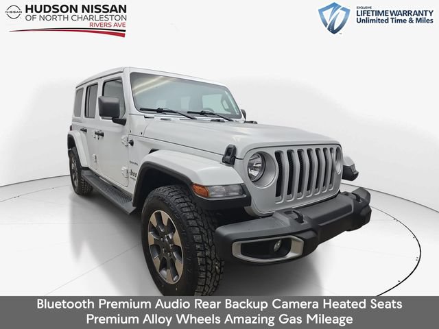 Used 2022 Jeep Wrangler Unlimited Sahara w/ Cold Weather Group AWD/4WD image 1