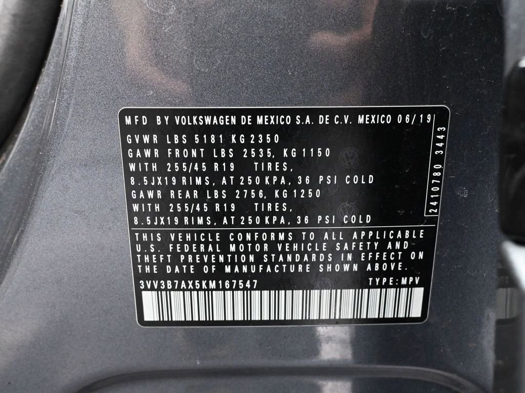 Used 2019 Volkswagen Tiguan SEL Premium R-Line image 51