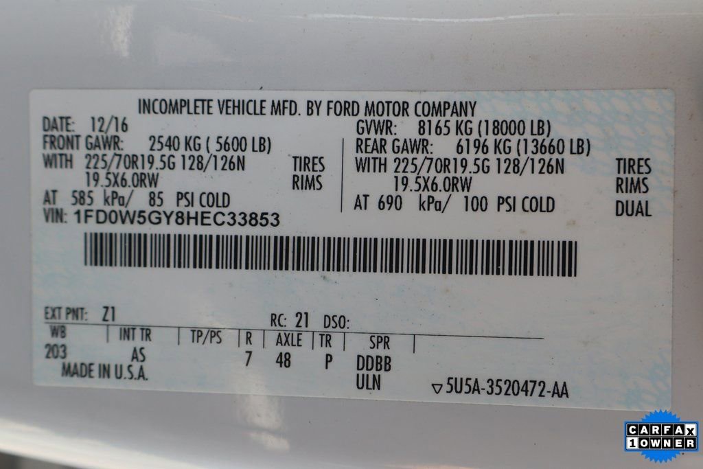 Used 2017 Ford F550 2WD Crew Cab Super Duty image 42