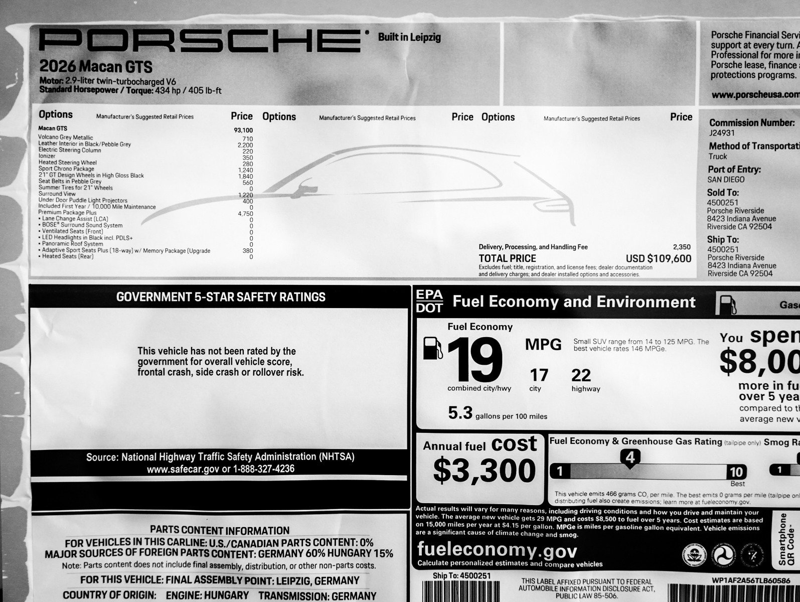 New 2026 Porsche Macan GTS image 30