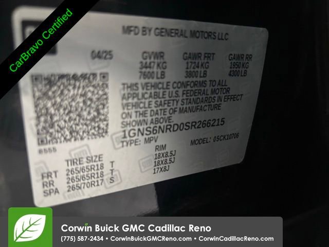 Certified 2025 Chevrolet Tahoe LT AWD/4WD image 32