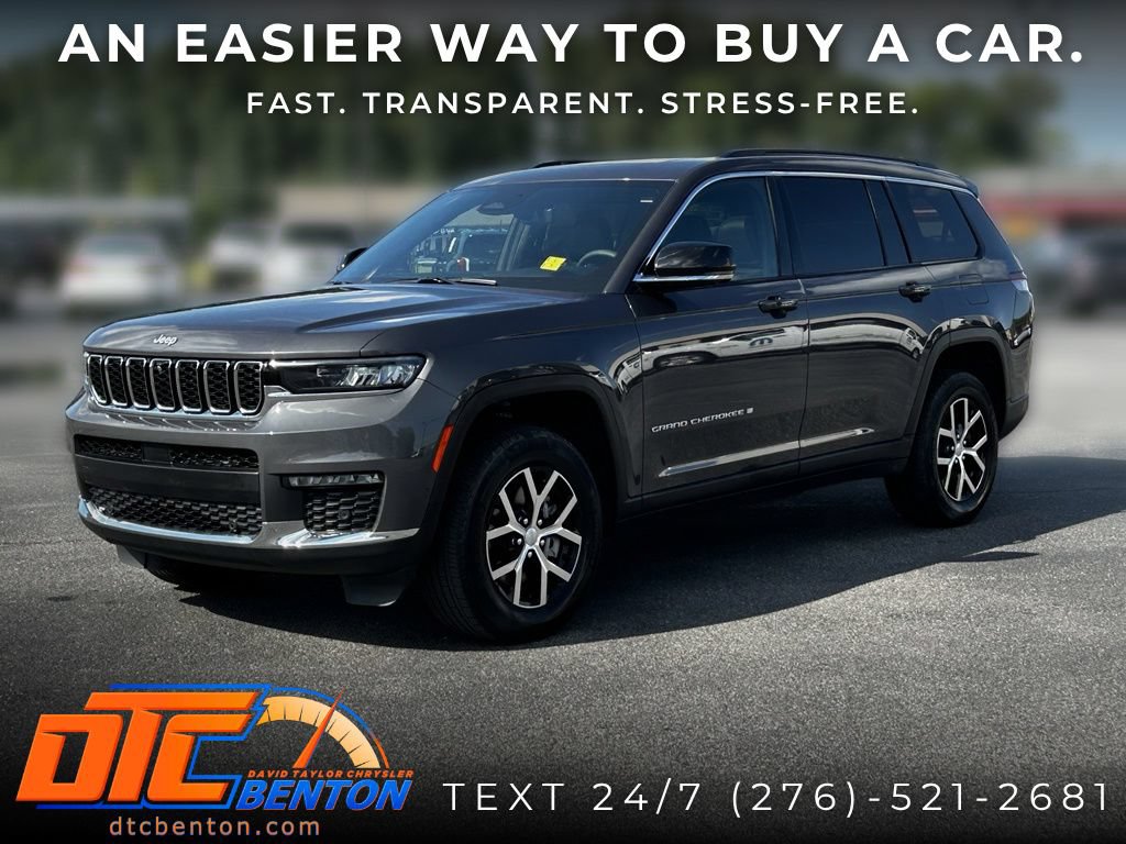 Used 2025 Jeep Grand Cherokee L Limited w/ Luxury Tech Group II AWD/4WD image 3