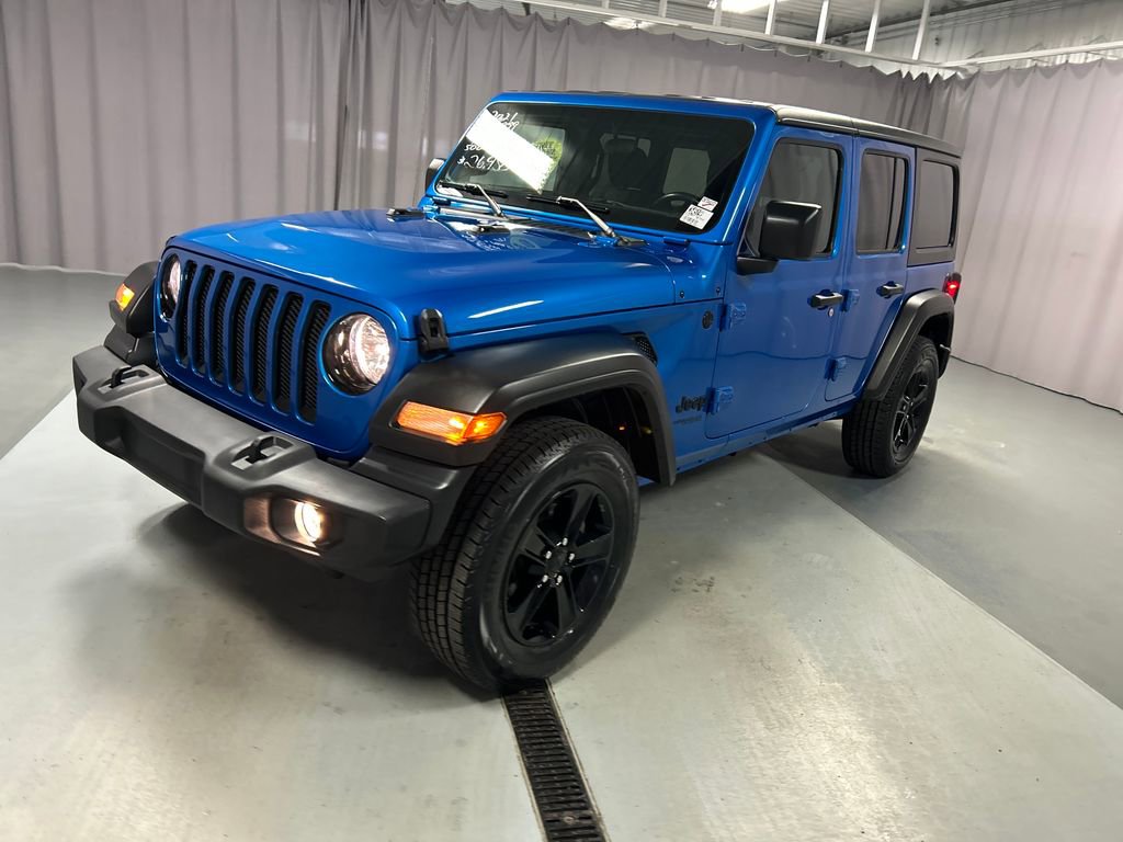 Used 2021 Jeep Wrangler Unlimited Sport image 3