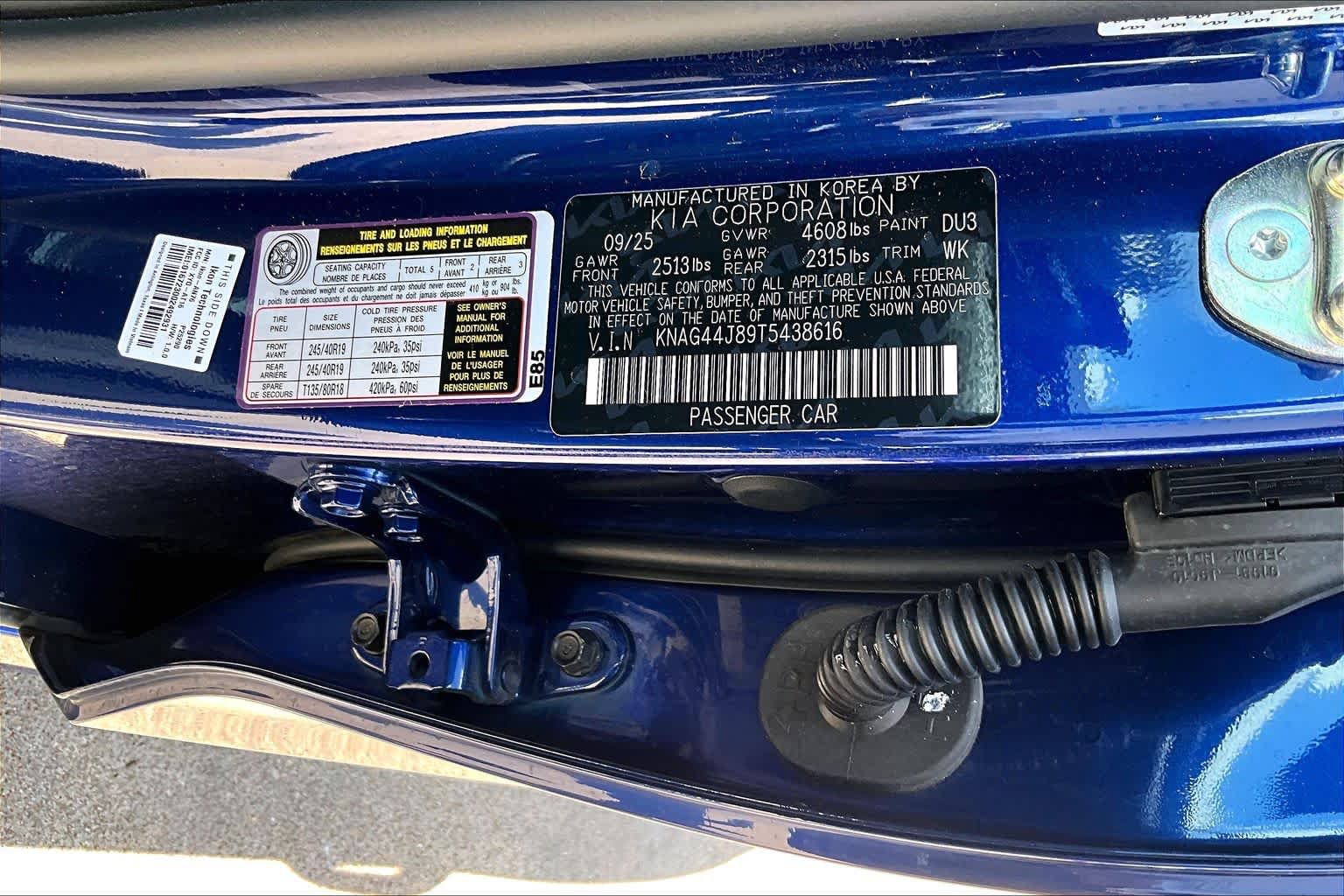 Certified 2026 Kia K5 GT w/ GT1 Package FWD image 35