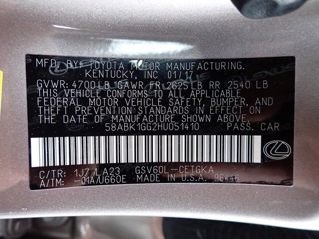 Used 2017 Lexus ES 350 image 18