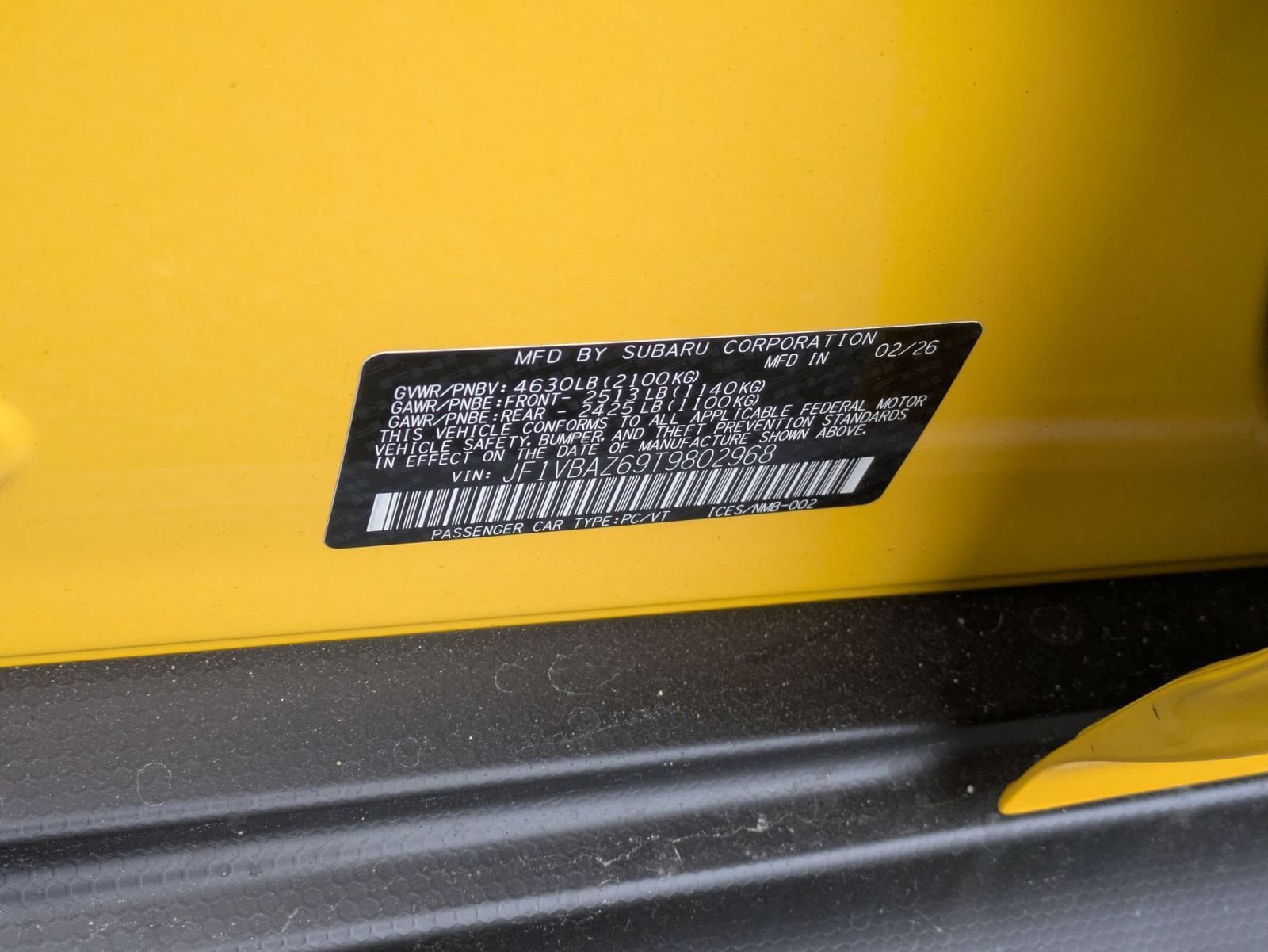 New 2026 Subaru WRX tS AWD/4WD image 25