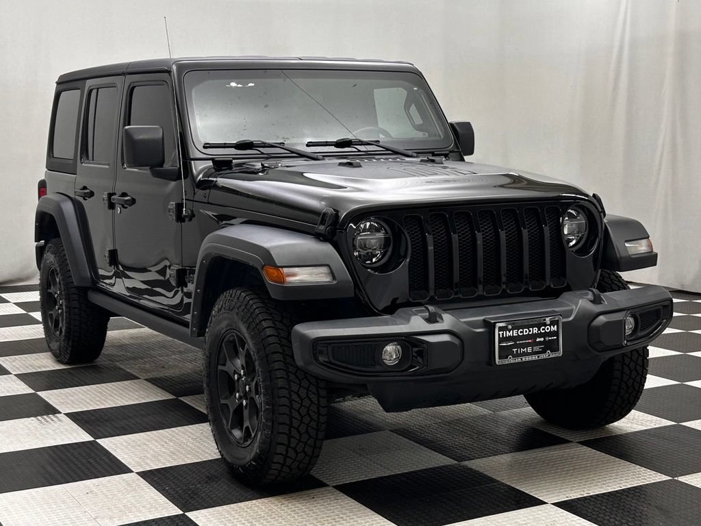 Used 2022 Jeep Wrangler Unlimited Sport AWD/4WD image 2