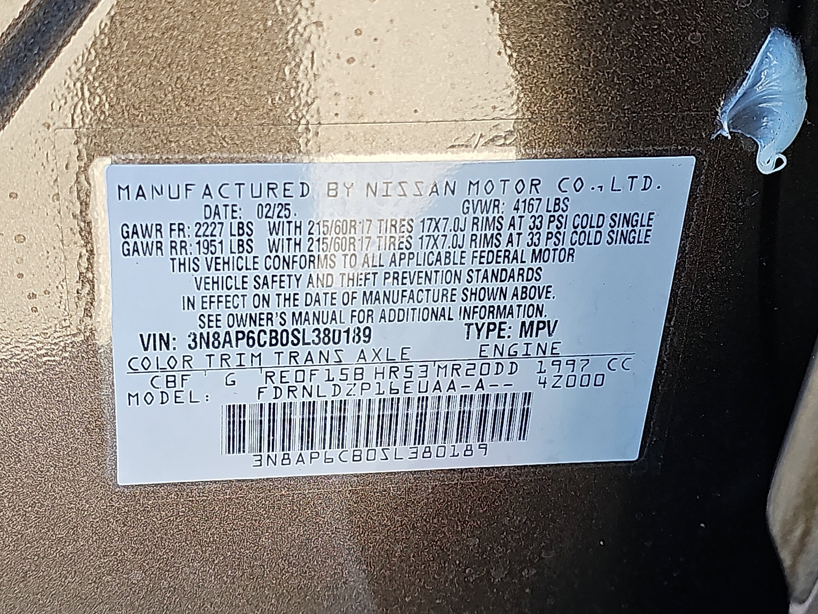 Certified 2025 Nissan Kicks SV w/ SV Premium Package image 28