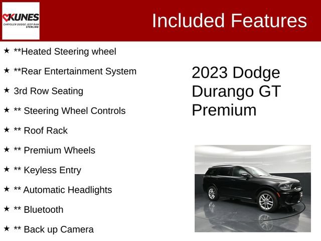Certified 2023 Dodge Durango GT AWD/4WD image 3