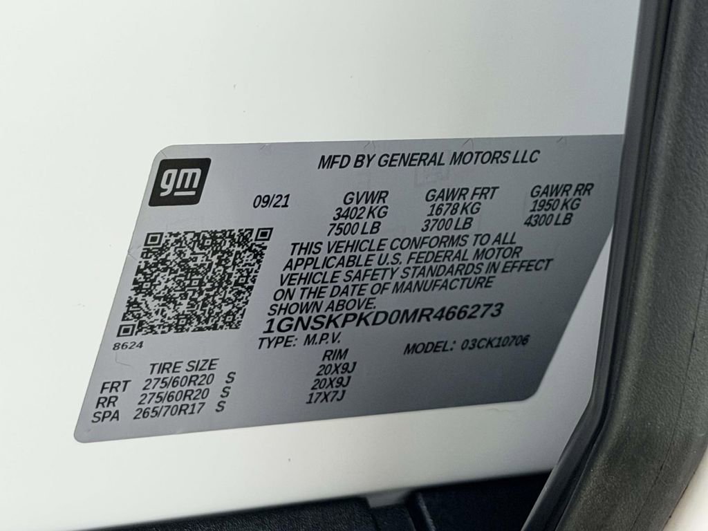Used 2021 Chevrolet Tahoe Z71 AWD/4WD image 27