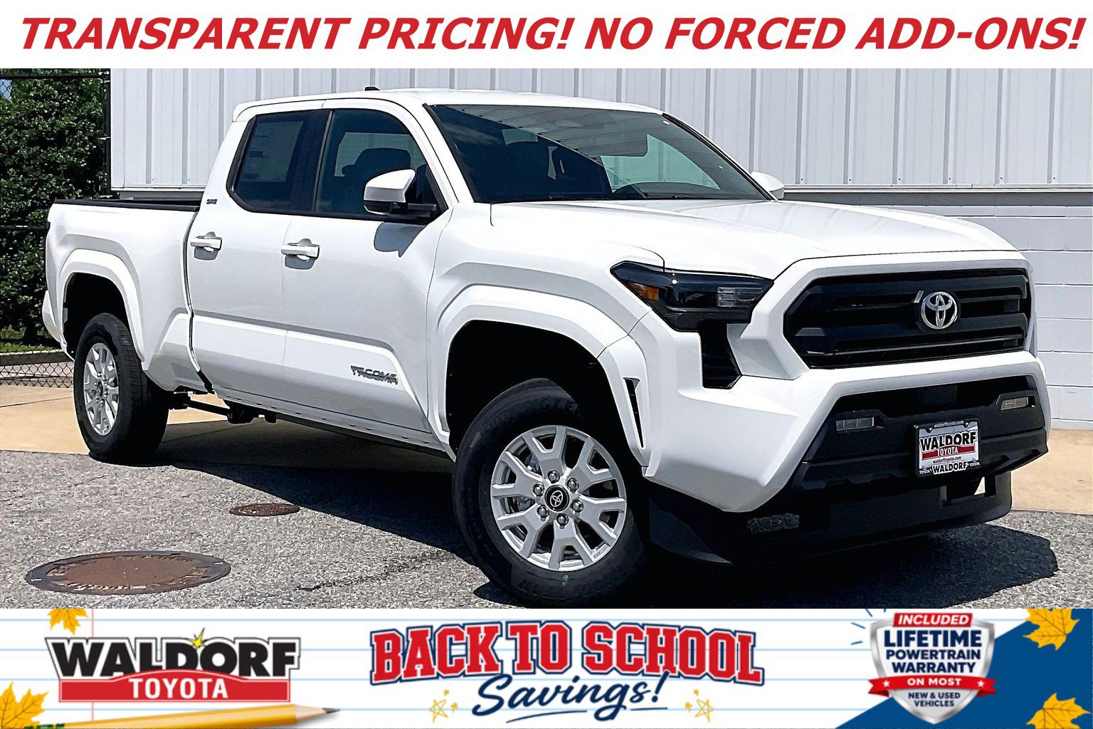 New 2026 Toyota Tacoma SR5
