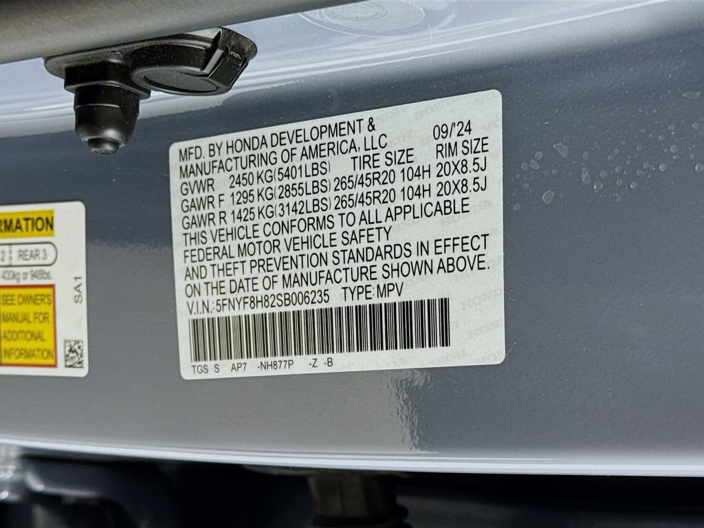 Certified 2025 Honda Passport Black Edition image 35