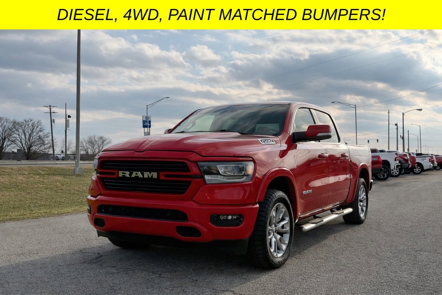 Used 2021 RAM 1500 Laramie w/ Sport Appearance Package
