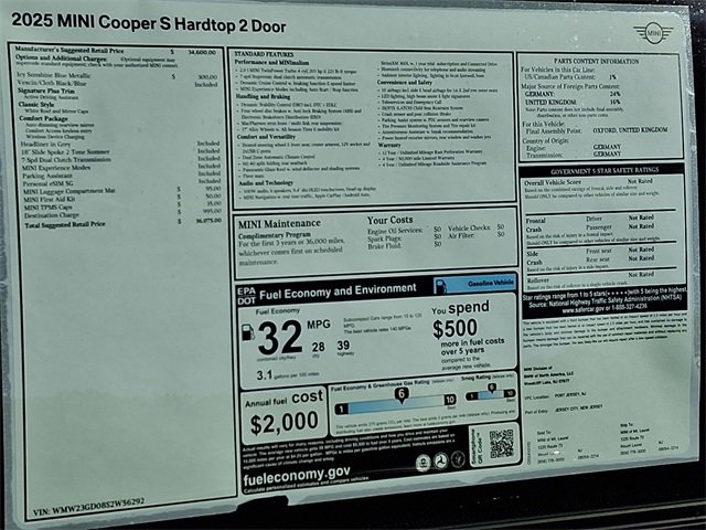 New 2025 MINI Cooper S image 21