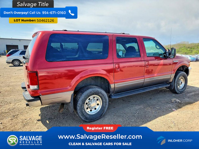 Used 2001 Ford Excursion XLT AWD/4WD image 4