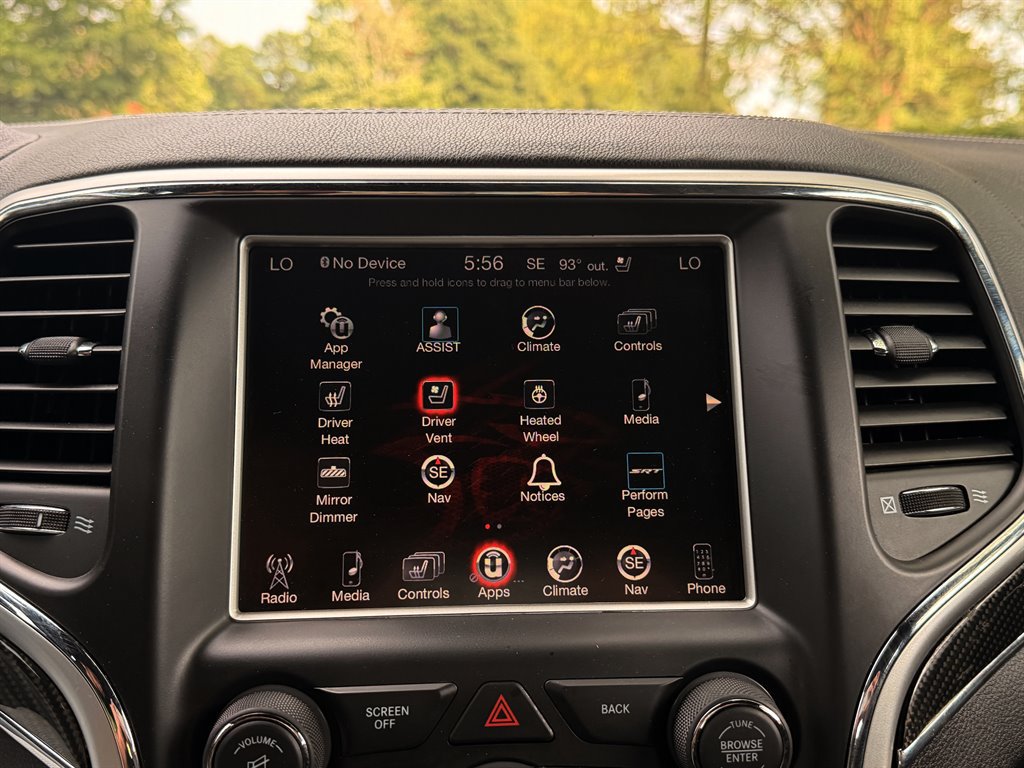 Used 2015 Jeep Grand Cherokee SRT AWD/4WD image 18