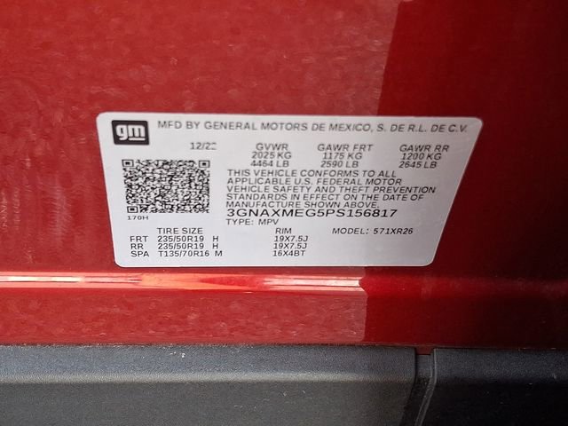 Certified 2023 Chevrolet Equinox RS image 29