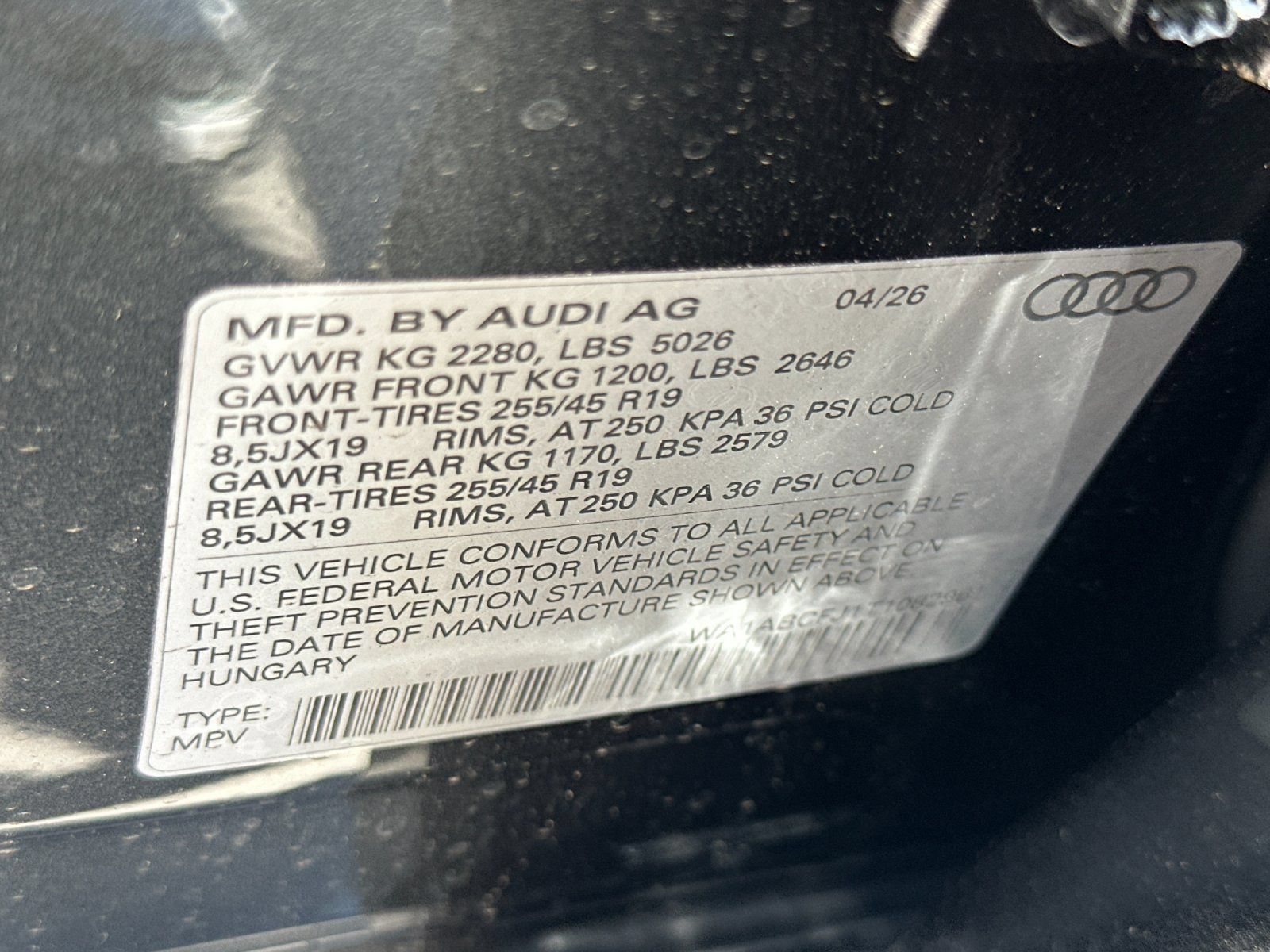 New 2026 Audi Q3 quattro 2.0T AWD/4WD image 28