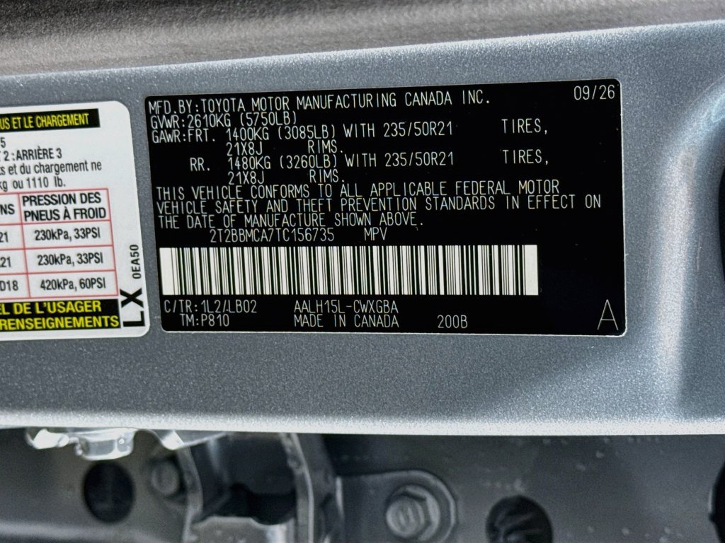 New 2026 Lexus RX 350 w/ Convenience Package AWD/4WD image 24